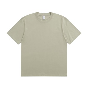เสื้อยืดคอกลมแขนสั้นทรงโอเวอร์ไซส์ ผ้าคอตตอน 100% หนัก 150 กรัม สไตล์สตรีทแวร์ แบบเรียบๆ สำหรับทุกเพศ สั่งผลิตได้ตามต้องการ ขายส่ง - Product Image 2
