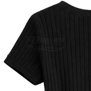 Suéter Casual de Invierno para Mujer, Cuello en V, Tejido Bordado, Manga Corta, Corte Ajustado, Suave, Elástico, Transpirable y Ecológico - Product Image 5