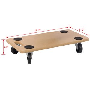 Carretilla para Mover Muebles de Madera Resistente, Soporta de Forma Segura hasta 500 Libras, Ruedas para Mover Piano, Sofá, Refrigerador y Otros Artículos Pesados - Product Image 4