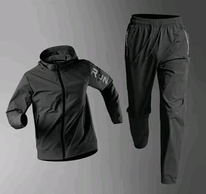 Vêtements de sport décontractés 100% coton à séchage rapide, écologiques, pour l'hiver, pantalon long pour homme - Product Image 3