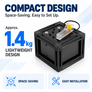 Uniplus - Mini Máquina de Vacío Automática para Cartuchos de Tinta TIJ, Compatible con HP45, para Cartuchos de 0.5 Pulgadas (12.7 mm) con Succión de Tinta - Product Image 3