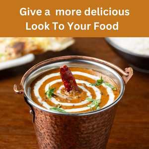 Assiette de service vintage en métal 350 ml, non toxique et écologique, durable pour les fêtes, mariages et événements de cocktails - Product Image 5