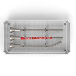 BISONS - Juego de Instrumentos de Artroscopia Manual de Acero Inoxidable al por Mayor para Cirugía de Reparación de Menisco y Cartílago - Product Image 2
