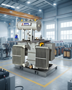 Transformateur de distribution immergé dans l'huile de marque RPPl le plus demandé, modèle 1-11 kV 415 V triphasé 50 Hz - Product Image 4