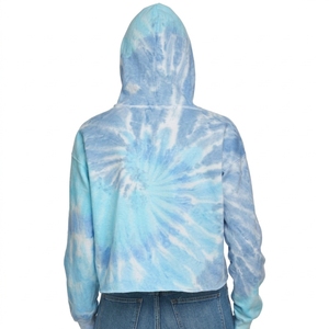 เสื้อฮู้ดครอปผู้หญิง สตรีทแวร์ ผ้าฟลีซ 260 กรัม ซิปคุณภาพสูง ผ้าโพลีเอสเตอร์ 100% ระบายอากาศได้ดี รับผลิตตามสั่ง ขายส่ง - Product Image 2