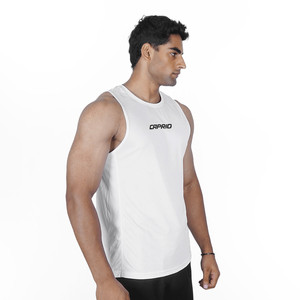 Camisetas sin mangas 100% algodón para hombre, personalizadas, OEM, ODM, marca privada, chaleco de gimnasio, venta al por mayor - Product Image 2