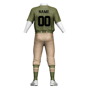 Your Own Design <b>Baseball</b> Softball Uniforms 100% Polyester Customizable Adult Unisex Breathable Quick Dry <b>Baseball</b> Uniform - Product Image 3