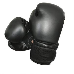 Guantes de Boxeo de Piel Sintética PU Impermeables con Logotipo Personalizado, con Cierre de Velcro y Cordones, para Entrenamiento de Sparring de Muay Thai para Adultos, 10oz 16oz - Product Image 4