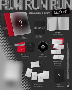 DRAGON PONY - [RUN RUN RUN] 3er EP, ÁLBUM KPOP, ÉXITO DE VENTAS EN COREA - Product Image 5