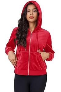 Sudadera con Capucha de Talla Grande Personalizable, Ecológica, de Terciopelo, con Cierre, para Mujer, Transpirable, de Invierno, de Secado Rápido, Antiarrugas - Product Image 4