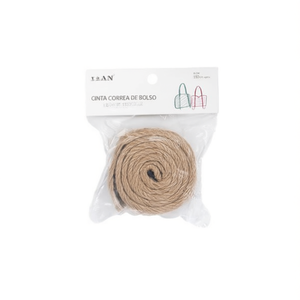 Ilan Cinta Correa De Bolso 8.0Cm 150Cm Aprox Natural Hemp - Product Image 1