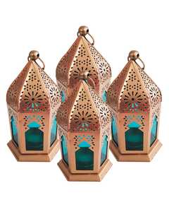 Lanterne porte-bougie en métal vintage, support décoratif creux pour bougie, pour la maison, les mariages, les fêtes, la table, la décoration de jardin - Product Image 1