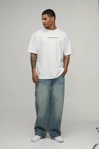 oversized streetwear <b>tshirt</b> men boxy fit drop shoulder loose fit heavy cotton <b>tshirt</b> bulk wholesale supplier - Product Image 6