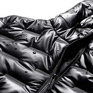 Veste matelassée imperméable à capuche 100 % laine de haute qualité pour homme, style vintage décontracté, idéale pour l'hiver - Product Image 6