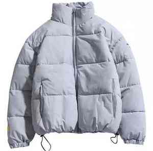 Hot Selling 2026 <b>Winter</b> Men Canvas <b>Thick</b> Warm <b>Coats</b> Plus Size Mandarin Collar Puffer Vest Jacket Comfortable High Quality - Product Image 1