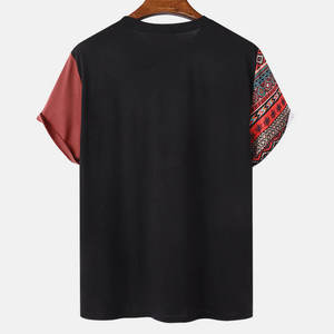 Breathable Sublimated T-Shirt Plain Printed Mix Pattern Tee <b>Skin</b>-Friendly Fabric for All Day Comfort Casual Wear - Product Image 2