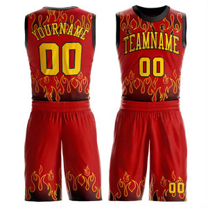 Ensembles d'uniformes de basketball de qualité supérieure, antibactériens, respirants et à séchage rapide pour hommes, comprenant un maillot et un short. - Product Image 4