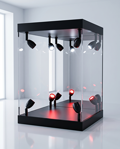 Vitrine autoportante moderne à LED en acrylique transparent 2026 pour l'affichage de jouets, avec designs personnalisés pour super centres commerciaux, montage facile - Product Image 4