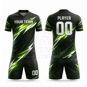 Uniforme de Fútbol para Hombre de Alta Calidad, Talla Grande, Resistente, 100% Poliéster, Transpirable, de Secado Rápido, Ligero, Servicio OEM - Product Image 3