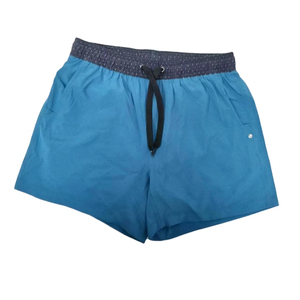 Shorts Bermuda pour Homme Couleur Unie Séchage Rapide avec Poches Taille Mi-Haute Fermeture à Cordon 100% Polyester Tissé Style Décontracté - Product Image 1