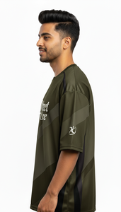 เสื้อยืดโอเวอร์ไซส์แบบซับลิเมชั่นสำหรับผู้ชาย - เสื้อผ้าสตรีทแวร์แฟชั่นลำลอง ระบายอากาศได้ดี แห้งเร็ว ผลิตจากผ้าโพลีเอสเตอร์/คอตตอน - Product Image 3