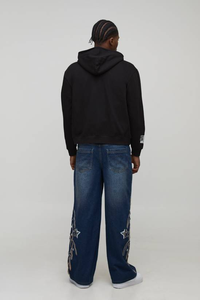 Sudadera con Capucha de Alta Calidad, Gruesa, Bordada en 3D, de Invierno, ODM, Talla Grande, 100% Algodón, Secado Rápido, Ecológica, para Hombre - Product Image 5