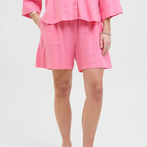 Pantalones Cortos Deportivos para Mujer al por Mayor, Ropa Deportiva Holgada para Correr, Estilo Urbano de Verano, Cintura Alta, Casual y a la Moda - Product Image 3