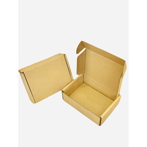 Caja de envío de cartón corrugado al por mayor contenedor de correo y almacenamiento cuadrado - Product Image 1