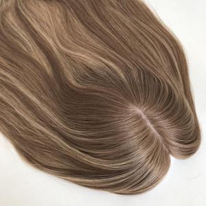 W22Kosher Certifié Prix d'usine Perruque Topper en cheveux humains vierges européens pour femmes, cuticules alignées, pour <span class=keywords><strong>Kippa</strong></span> juive - Product Image 3