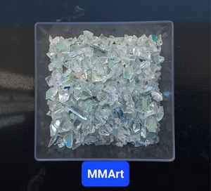 Copeaux de verre rouge de qualité supérieure, brisés, utilisations multiples, granulats de verre concassé, perles irrégulières, éclairage extérieur, cuisine, hôtel - Product Image 6