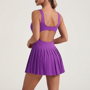 Uniforme deportivo de tenis para mujer, para prácticas deportivas, partidos competitivos y entrenamiento. Cómodo para mujeres. - Product Image 3