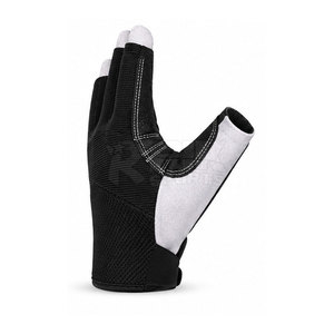 Gants de voile demi-doigts en matériau de qualité supérieure, ajustement confortable au poignet, paume renforcée, coutures durables pour les activités nautiques - Product Image 5