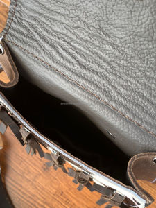 Vente chaude élégant fait à la main en cuir de vachette véritable glands taille sacs Style moderne bandoulière sangle réglable Sporran ceintures - Product Image 6