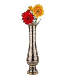 Jarrón de Flores de Lujo Hecho a Mano en Metal de Cobre, Jarrón Decorativo de Lujo para el Suelo para Decoración del Hogar, Hoteles y Oficinas - Product Image 4