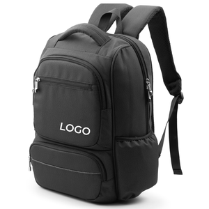 Minimalist Oxford Laptop <b>Backpack</b> With Zipper Closure Water Resistant 20-39L Unisex Shoulder Straps Softback Design - Product Image 1