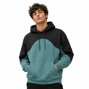 Vente en gros de sweats à capuche personnalisés imperméables pour le snowboard, sweats à capuche surdimensionnés en polaire épaisse pour le ski, vêtements de sport d'hiver pour hommes, streetwear - Product Image 5
