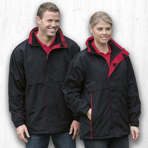 Vestes d'hiver personnalisées pour hommes OMMIZ de haute qualité, en nylon 100 %, avec fermeture éclair, style anorak contrastant, vente en gros directe usine - Product Image 1