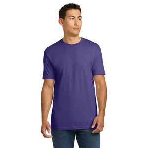 Camiseta de Algodón Personalizada con Logotipo Estilo Next Level 3600, con Entrega DDP, Color Purple Rush, para Marca Privada - Product Image 1