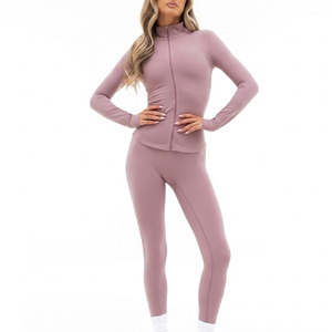 Ensembles de sport pour femmes de qualité supérieure, prix fabricant, ensembles d'entraînement sans couture, idéaux pour le fitness et le yoga. - Product Image 1