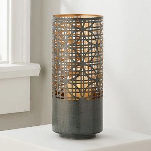 Elegante Portavelas de Metal con Diseño de Patrón Intrincado para Ideas de Decoración de Hogar de Lujo - Product Image 4