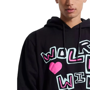 Sudadera con Capucha Personalizada con Logotipo Estampado, Sudadera con Capucha de Felpa Gruesa 100% Algodón, Sudadera Extra Grande con Estampado de Araña para Hombre - Product Image 6