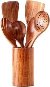 Cuillère en bois durable pour la cuisine, outil de cuisine en matériau naturel, finition lisse, cuillère de cuisson multi-usages disponible à la vente en gros - Product Image 5