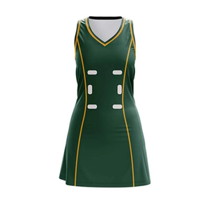 Tenues de netball ajustées, personnalisez votre propre robe de netball, vêtements de sport professionnels pour filles, vente en gros, 100% polyester - Product Image 1