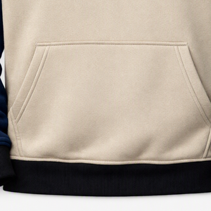 Sudadera con Capucha para Hombre, Diseño Color Block, Corte Regular, Mezcla de Algodón y Poliéster, Felpa Francesa, Ropa Casual de Invierno, con Bolsillos - Product Image 5