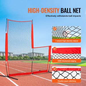 Schermo da Battuta Portatile 7x7 piedi per Allenamento Baseball e Softball - Protezione Corpo di L Screen - Product Image 3