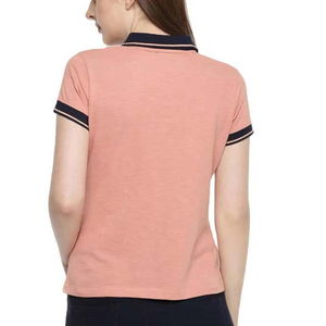 Chemises polo pour femmes en tissu de coton, respirantes, à manches courtes, pour le golf, t-shirts blancs pour femmes, nouvelle arrivée, vente chaude - Product Image 2