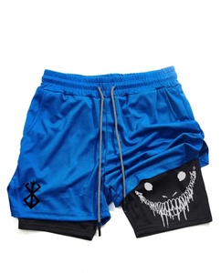 Short personnalisé de haute qualité Deportivo pour homme Short 2 en 1 en maille double épaisseur pour homme Short de jogging de gym à la mode pour l'été pour homme - Product Image 2