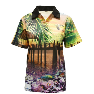 Chemise de pêche personnalisable à manches longues en polyester à séchage rapide avec protection UV et col boutonné - Grandes tailles disponibles - Product Image 6
