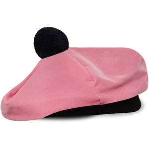 Gorro Escocés Tartán Rosa Perla Personalizado con Pompón, Gorro de Lana, Gorro de Clan de las Tierras Altas, Venta al por Mayor - Product Image 1