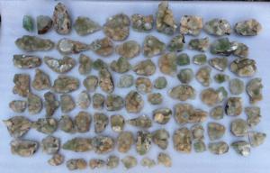 อะโพฟิลไลต์สีเขียวธรรมชาติสวยงาม พร้อมสติลบิทและเฮอแลนไดต์ ชุดแร่ธาตุพรีเมียม ตัวอย่างคริสตัลสำหรับตกแต่ง ชุดของขวัญ - Product Image 3